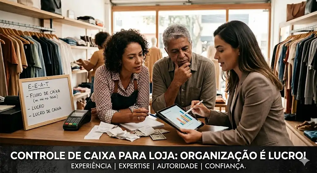 controle de caixa para loja
